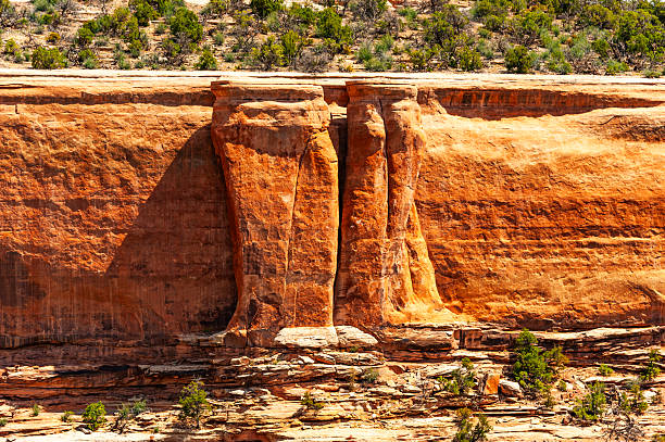 Scenery of Colorado National Monument in Summer, Colorado, USA