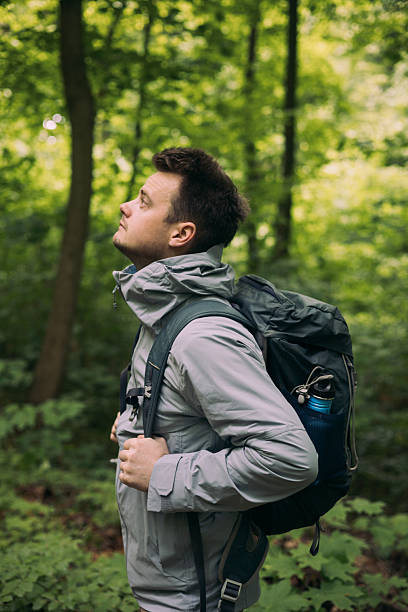istock Traveler Standing in Nature, Enjoying the View 2215789834