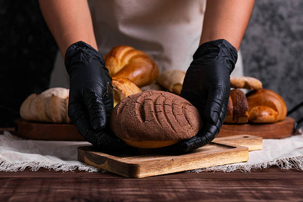 Artisan Baker Presents Chocolate Concha Bread