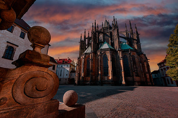 St Vitus's Cathedral, Prague, Cathedral, Hradcany Castle, day