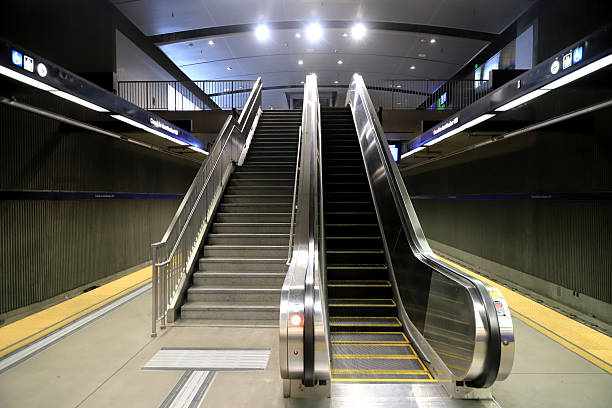 Los Angeles Metro Train - Grand Ave Arts / Bunker Hill Station
