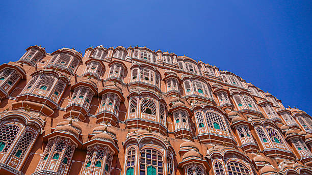 istock front view of hawa mehal with clear blue sky 2215814410