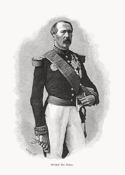 istock Patrice de MacMahon (1808-1893), French general and politician, woodcut, 1892 2215817263