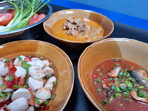 istock Close up of  Thai cuisine  on the table 2215823505