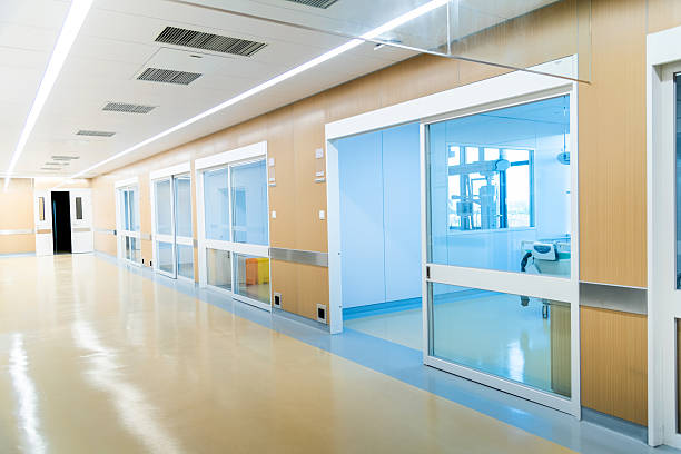 istock The corridor at the hospital intensive care unit 2215826659