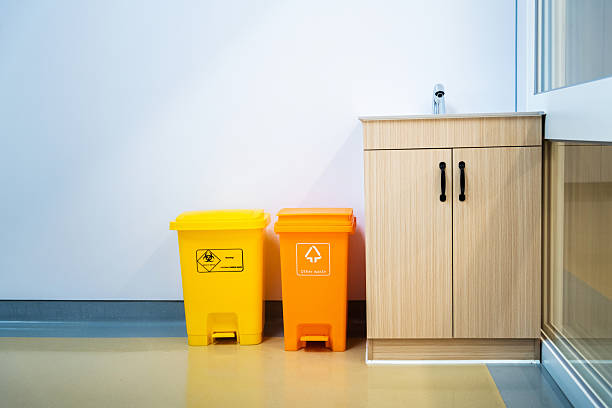 istock A sink and garbage bins in the hospital room 2215826713