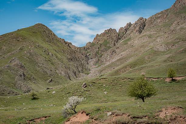 istock Hiking to mountains in spring time 2215829630