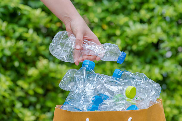 istock Plastic bottles waiting to be taken to recycle. 2215833331