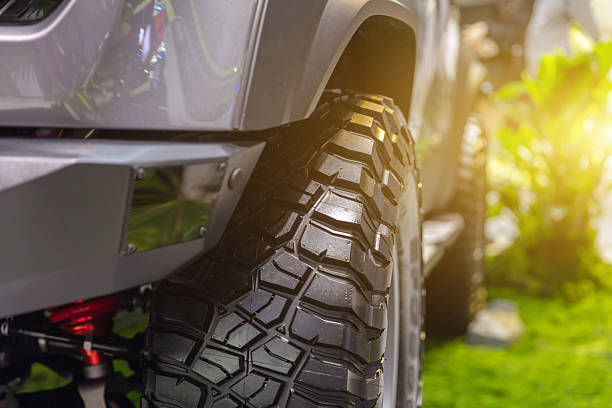 istock Hardcore off-road vehicles are equipped with special off-road tires 2215835741