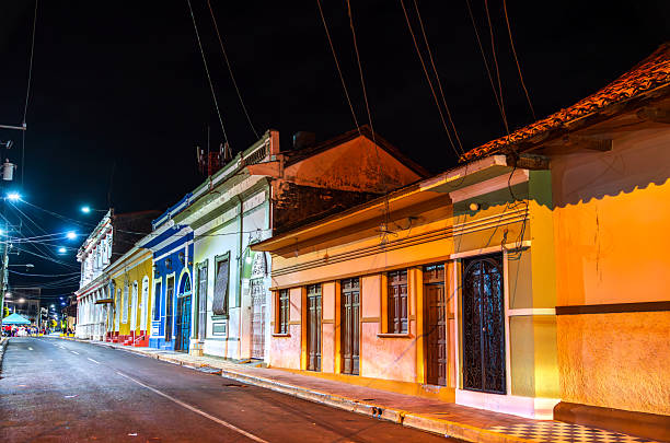 istock Colorful Spanish colonial architecture of Granada, Nicaragua 2215836796