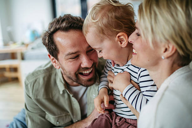 istock Family bonding moment with young children. 2215837173