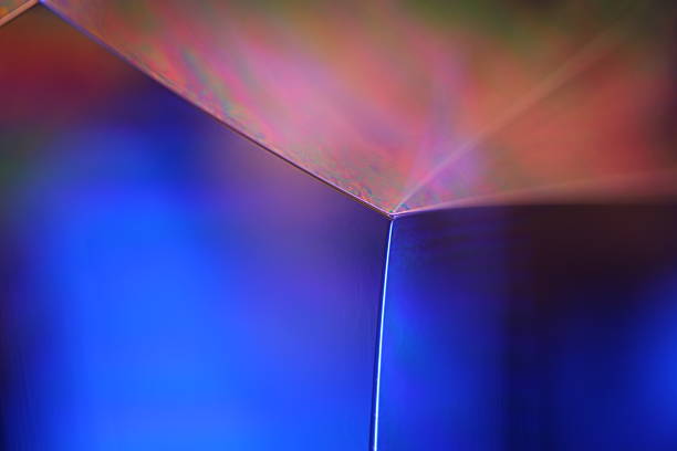 istock Green and blue liquid surface, green Reflections of liquid in macro 2215839278