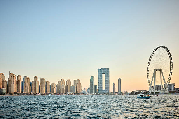 istock View of Dubai Marina skyline against sky 2215841665