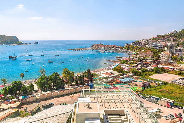 istock Scenic view of Budva Montenegro from above 2215846760