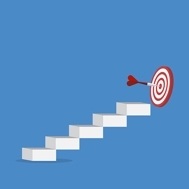 istock Red dart hits the center. Business challenge failure and success concept. 2215852612