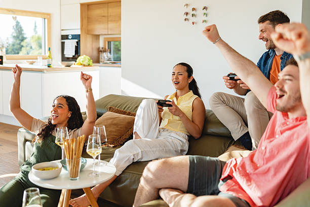 istock Friends Sharing Pizza and Laughs at Home 2215853595