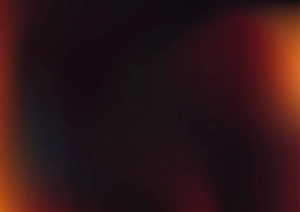 ilustrações de stock, clip art, desenhos animados e ícones de retro photo film. dark vintage film texture with soft orange light leaks. blurred retro background of old analog photography. grunge gradient overlay. abstract vector illustration - vazar