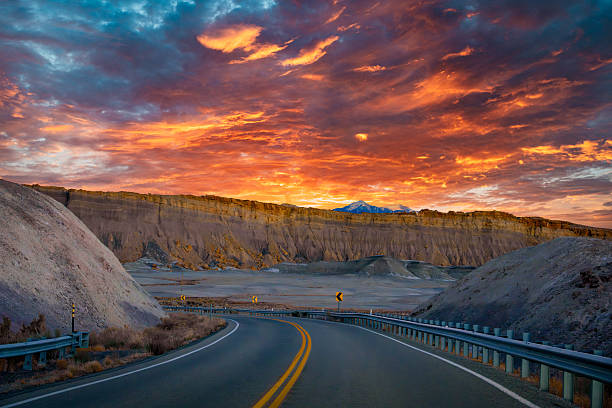 istock Scenic Road Sunset Capitol Reef National Park 2215861679