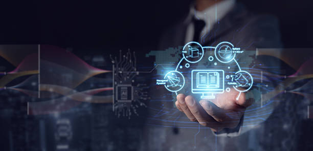 istock Global digital connectivity, online education platforms, virtual classrooms, skills development 2215871469