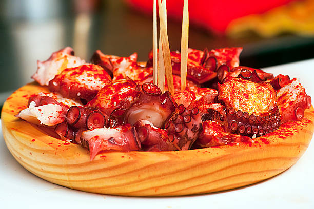 Octopus prepared  