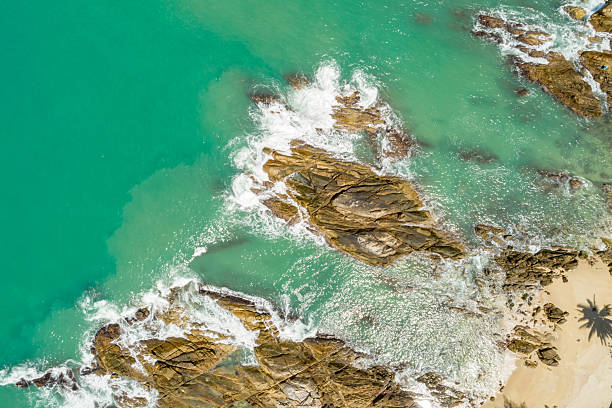 istock Aerial view seashore landscape nature view,Sea summer background 2215875625