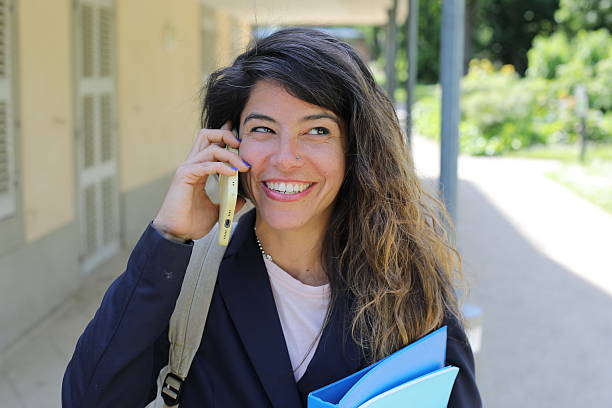 istock Businesswoman talking on the phone 2215879341