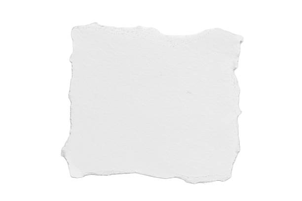 istock A torn piece of white paper on a white background 2215898348