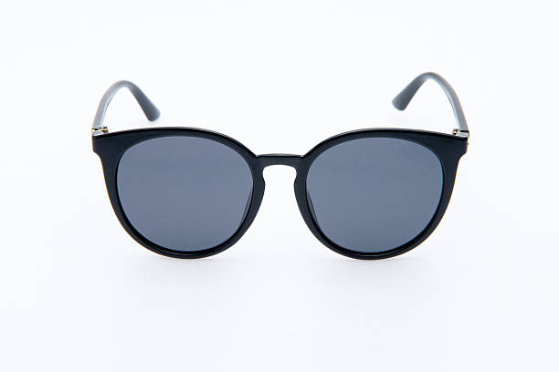 istock Fashion sunglasses black frames on the white background. 2215899939