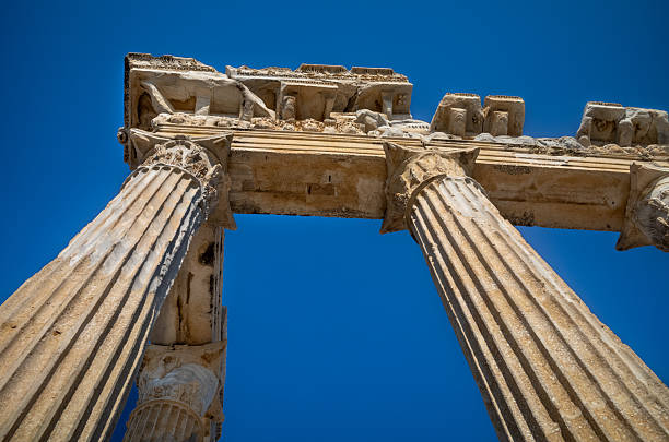 Turkish town Side is a captivating resort situated on the Mediterranean coast, roughly midway between Antalya and Alanya. It is home to a plethora of well-preserved ancient ruins, making it a popular destination for tourists interested in Hellenistic and Roman history.