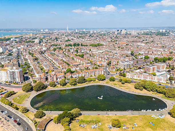 istock Canoe Lake in Southsea 2215905494