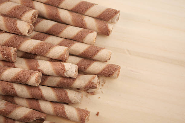 istock Wafers laid out on a wooden surface 2215911422