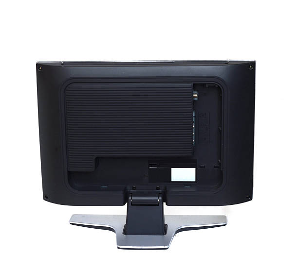 istock Whole back side of hdtv flat television 2215918285