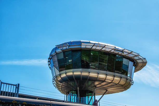 istock Traffic Control Tower at Enkuizen Sluice, The Netherlands 2215921289