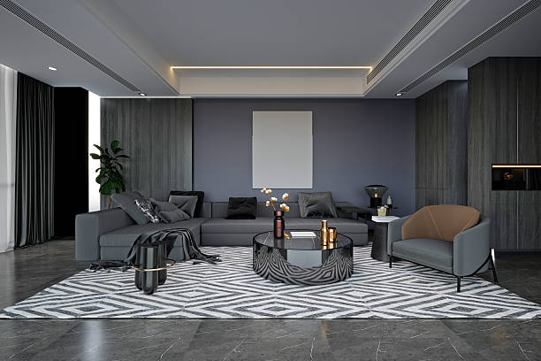 istock 3d render of living room and dining space 2215922801