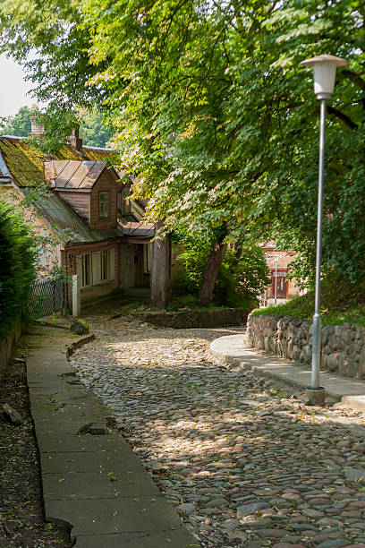 istock A rocky street. 2215926623