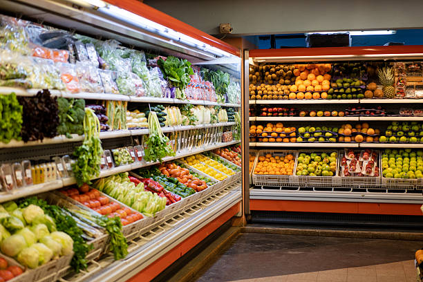 istock Supermarket section filled with fresh produce and essentials 2215927789