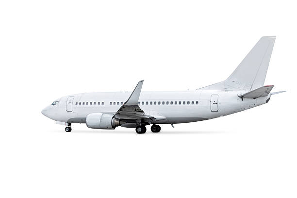 istock Modern passenger airliner isolated on white background 2215936848