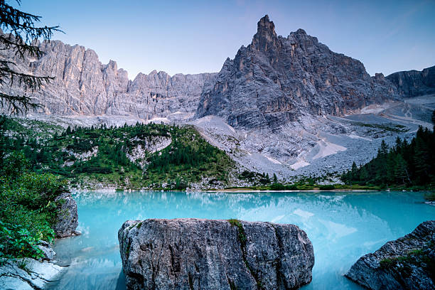 istock The turquoise alpine lake Sorapis. 2215937508