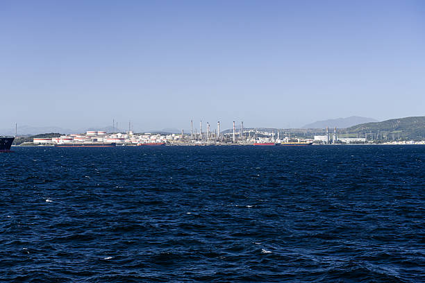 istock Coastal oil refinery complex in Algeciras, Spain 2215938346
