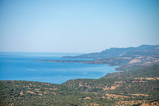 istock Beautiful Blue Mediterranean Sea View 2215944203