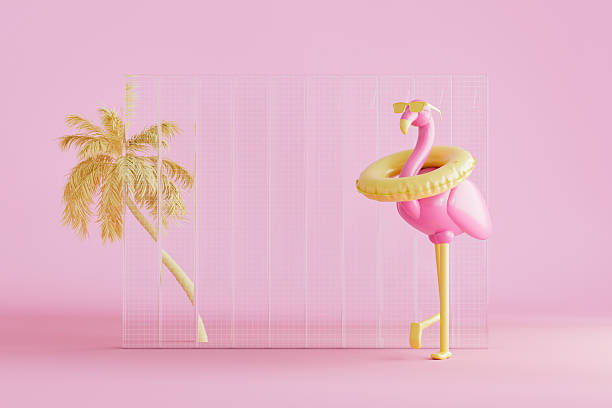 istock Summer Holiday Background with Transparent Wall 2215944743