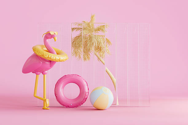 istock Summer Holiday Background with Transparent Wall 2215944790