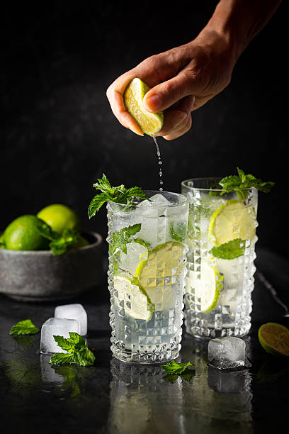 istock Glass of iced lemonade 2215945164