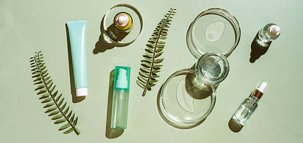 istock Bottles with serum or oil 2215945216