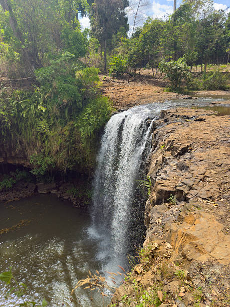 istock Kachanh Waterfall  Serene Tropical Cascade in Cambodia's Lush Forest 2215951342