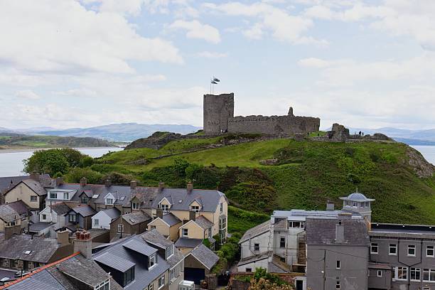 istock A stone castle sits atop a verdant hill 2215952289