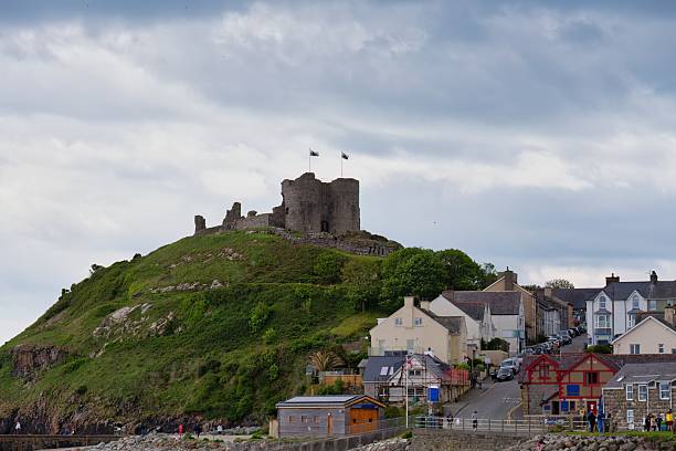 istock A stone castle crowns a verdant hill 2215952564