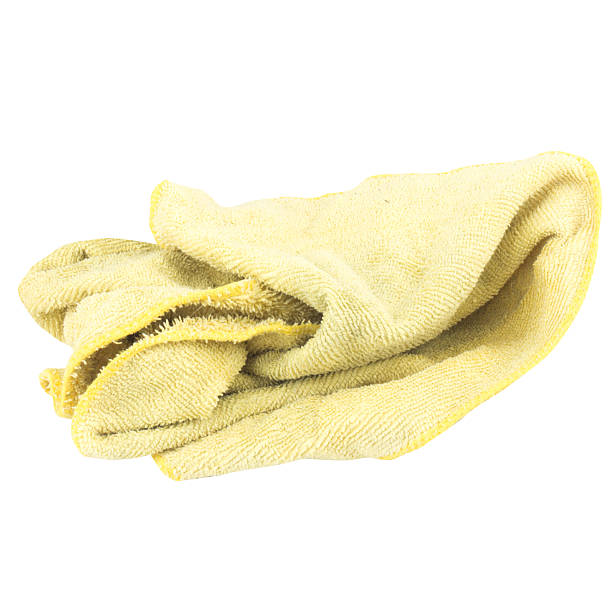 istock rag color yellow isolated on white background 2215952937
