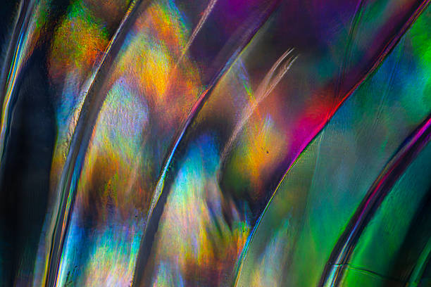 istock A vibrant macro photo of iridescent colors and abstract patterns 2215953388