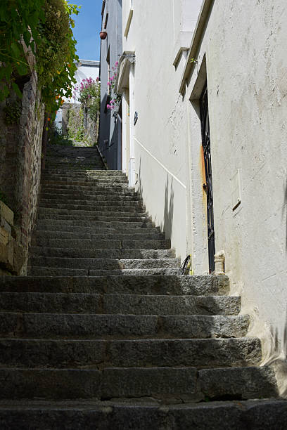 istock Guernsey, stone staircase 2215958153